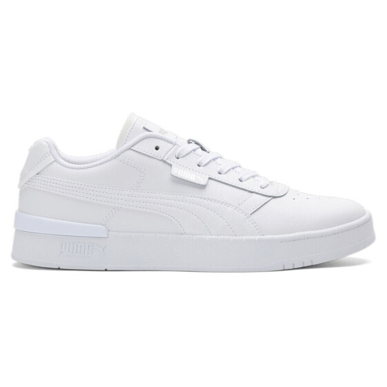 Puma Clasico Lace Up Mens White Sneakers Casual Shoes 38110906