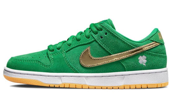 Nike Dunk SB Low SB Pro "Shamrock" 复古 轻便 低帮 板鞋 男女同款 绿色 / Кроссовки Nike Dunk SB Low SB Pro "Shamrock" BQ6817-303