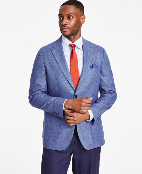 Men's Modern-Fit Active Stretch Woven Solid Sport Coat