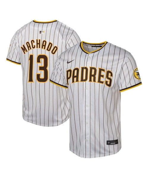 Big Boys Manny Machado White San Diego Padres Home Limited Player Jersey