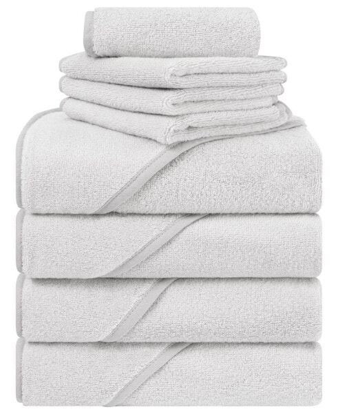 Turkish Cotton Baby Hooded 8-Pc. Bath Towel Set