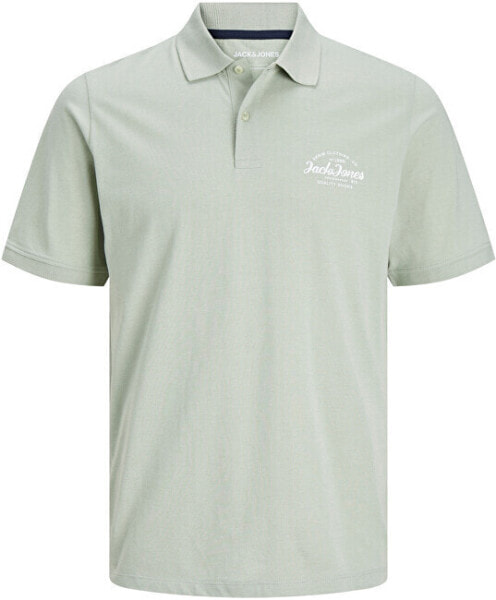 Pánské polo triko JJFOREST Standard Fit 12248621 Desert Sage