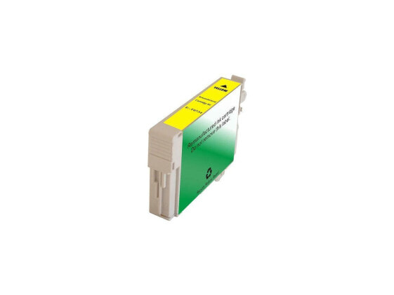 Green Project E-T0734 Remanufactured Yellow Ink Cartridge Replacement for Epson