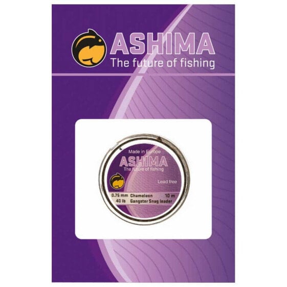 Флюорокарбоновая леска для рыбалки ASHIMA FISHING Gangster Sna 10 млавкой для карпфишинга
