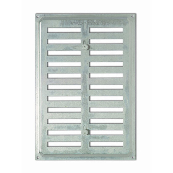 BRINOX With Shutter Aluminium 24.5x17 cm Ventilation Grille