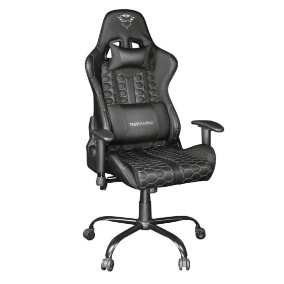 Геймерское кресло Trust GXT 708 Resto универсальное черное металлическое для 150 кг