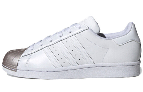 Кроссовки женские adidas originals Superstar 白铜