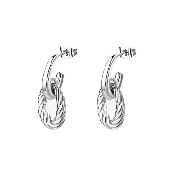 Amy BAY23 stylish steel earrings