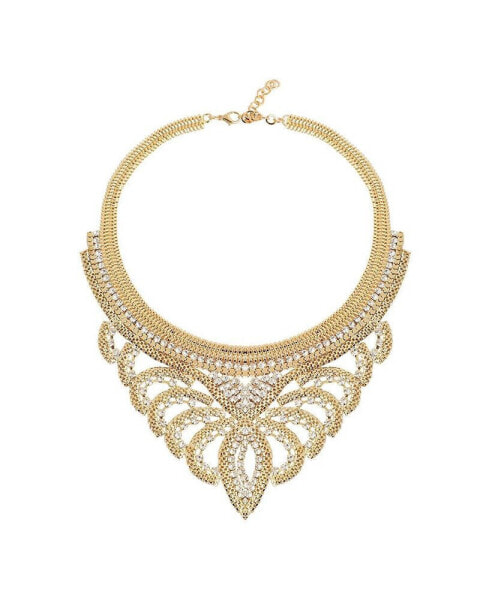 Women's Marquise Bling Statement Necklace