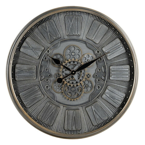 Настенные часы BB Home Серый Железо Кристалл 69,5 х 9 х 69,5 см (3 шт)