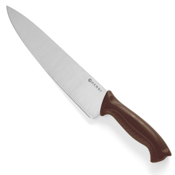 Нож кухонный профессиональный HENDI 842799 385мм - коричневый