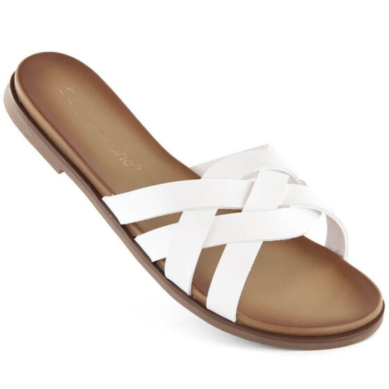 Sergio Leone W SK447B Roman flip-flops, white