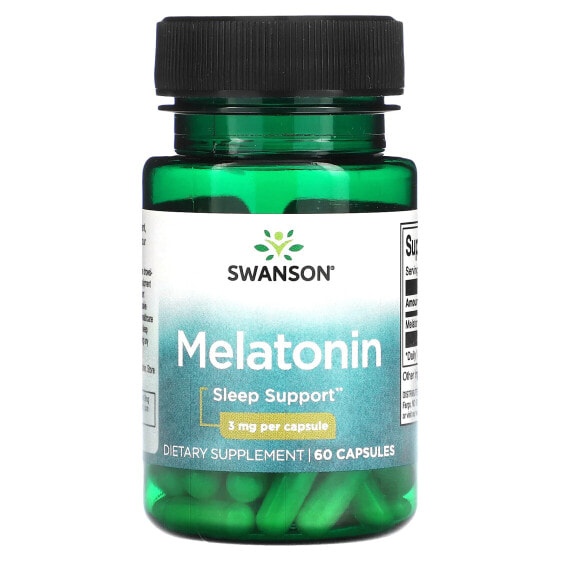 Витамин Swanson Мелатонин, 1 мг, 120 капсул