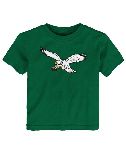 Футболка для малышей OuterStuff Retro Philadelphia Eagles зеленая