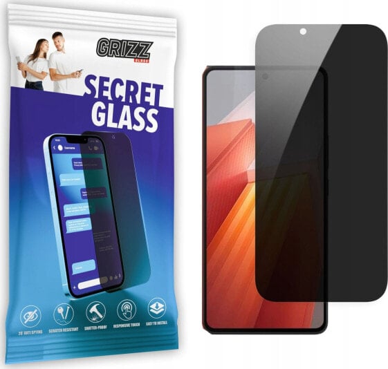 GrizzGlass Szkło prywatyzujące GrizzGlass SecretGlass vivo iQOO Neo8 Pro