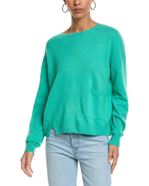 Brodie Cashmere Pepper Cashmere Sweater Women's Green S