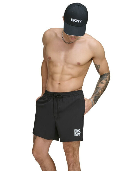 Men's Core Logo Stretch 5" Volley Shorts