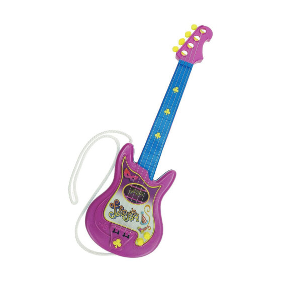 Гитара детская REIG Party 4 Веревки Электрическая Синяя Фиолетовая
