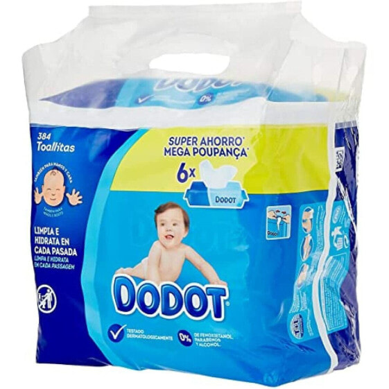 Стерильные влажные салфетки (упаковка) Dodot Dodot