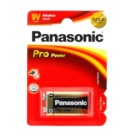 PANASONIC 1 Pro Power 6 LR 61 9V Block Batteries