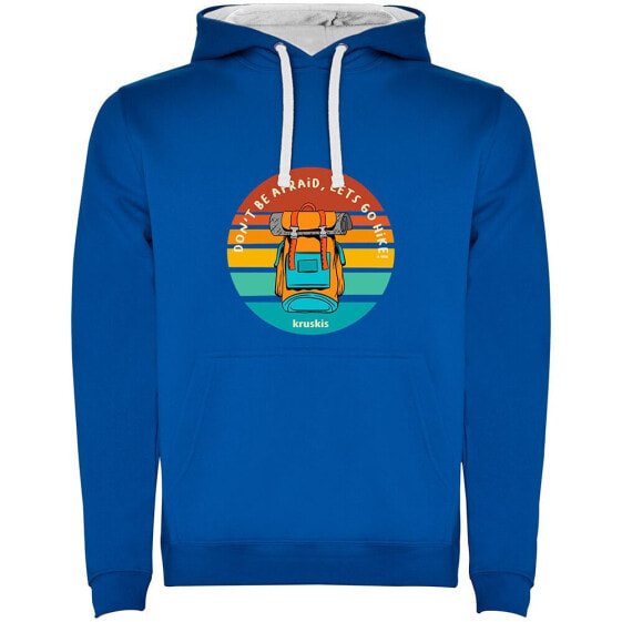 KRUSKIS Dont be Afraid Bicolor hoodie