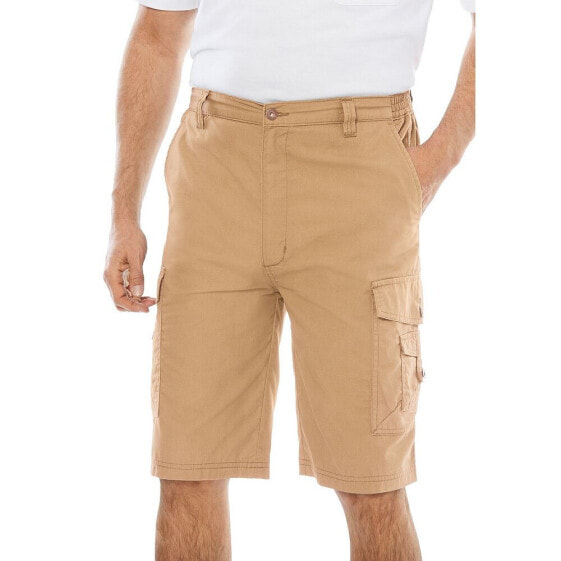 Big & Tall 10" Side Elastic Canyon Cargo Shorts