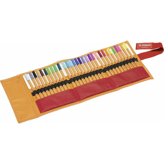 Ручки фломастеры STABILO 8830-2 Разноцветный (30 штук)