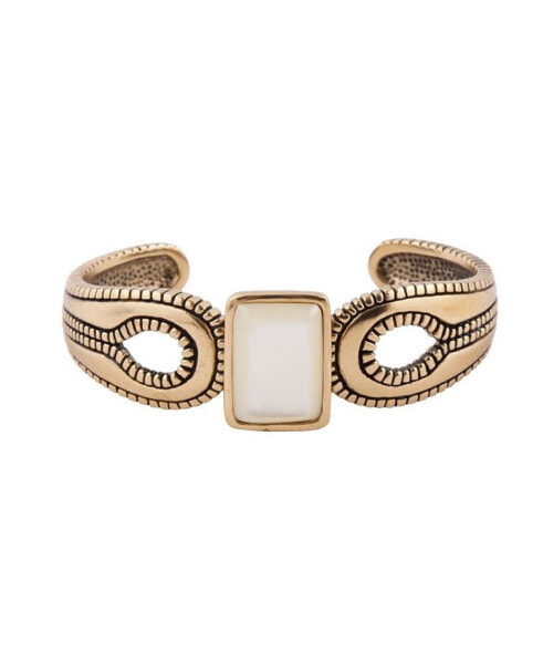 Roman Statement Cuff Bracelet