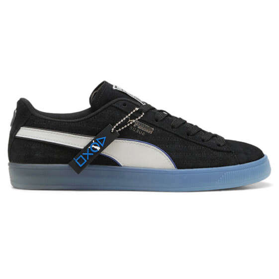 Кроссовки PUMA Suede X Ps кожаные мужские черные повседневные 39624602