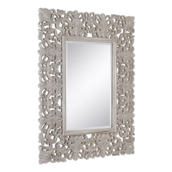 Настенное зеркало Белый Стеклянный 98 x 3 x 124 cm