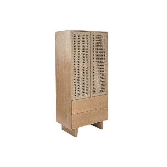 Cupboard Home ESPRIT Beige Natural 75 x 45 x 170 cm