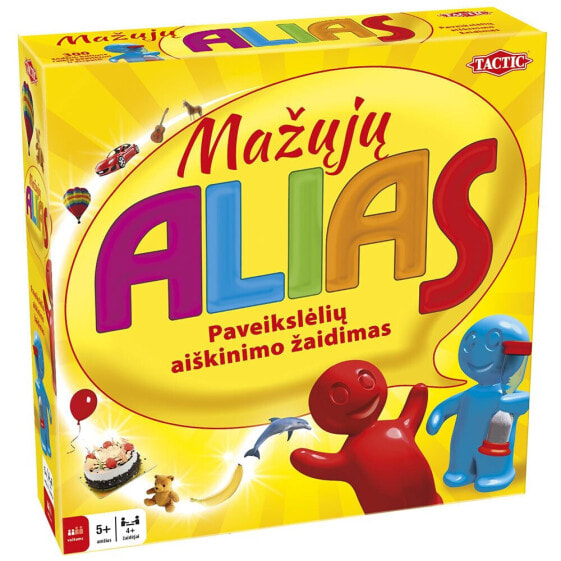 TACTIC Board Game Kids Alias In Lithuanian Lang doll