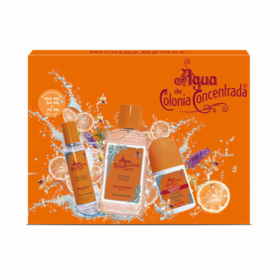 Набор парфюмерии унисекс Alvarez Gomez Agua de Colonia Concentrada Eau d'Orange 3 Предметы