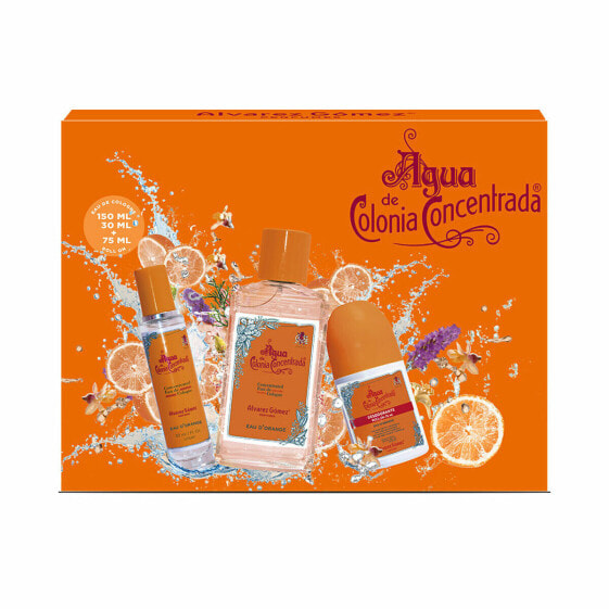 Unisex парфюмерный набор Alvarez Gomez Agua de Colonia Concentrada Eau d'Orange 3 Предметы