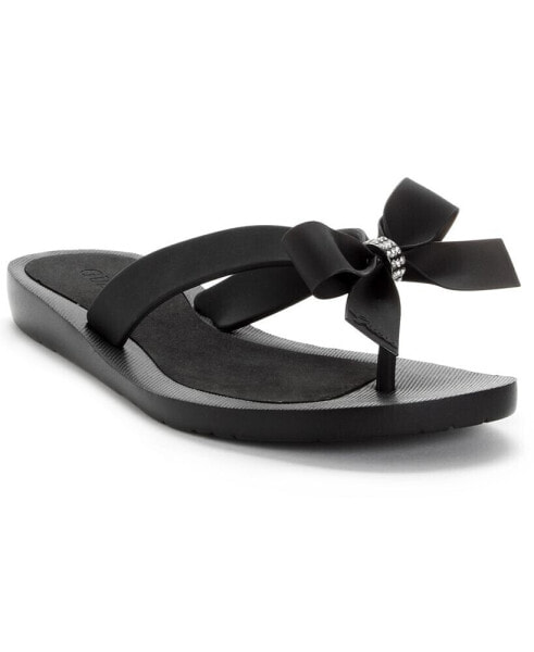 Women's Tutu Eva Fashion Bow Detail Flip Flop Sandals