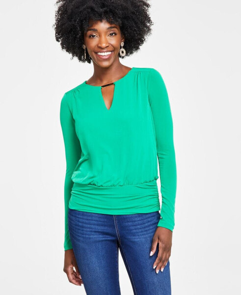 Women's Hardware Keyhole Top, Created for Macy's
