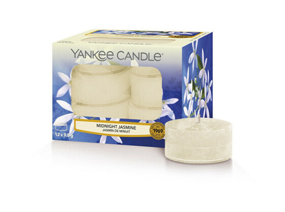 Свечи ароматические Yankee Candle Ночная Жасмин 12 x 9,8 г