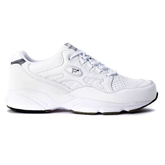 Propet Stability Walker Walking Mens White Sneakers Athletic Shoes M2034-143