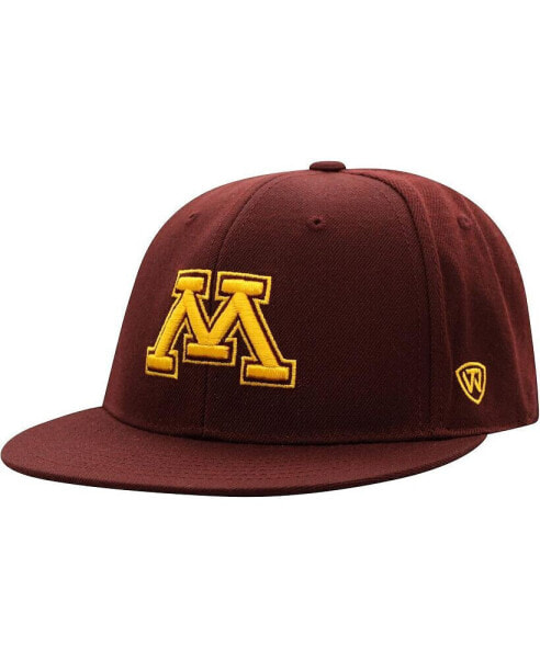 Men's Maroon Minnesota Golden Gophers Team Color Fitted Hat