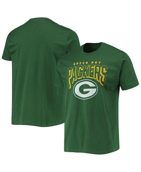 Men's Green Green Bay Packers Bold Logo T-shirt
