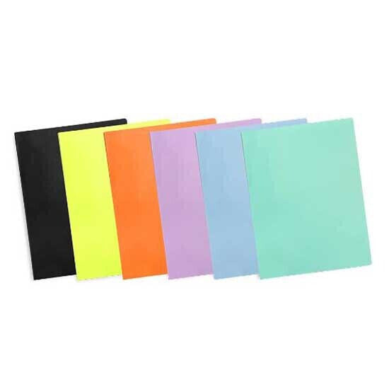 LIDERPAPEL Showcase folder 20 polypropylene covers DIN A4 opaque fluor