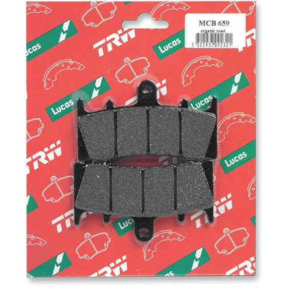 TRW Allround Organic Standard Kawasaki Vn 1500 Vulcan Mean Streak 03 Front Brake Pads