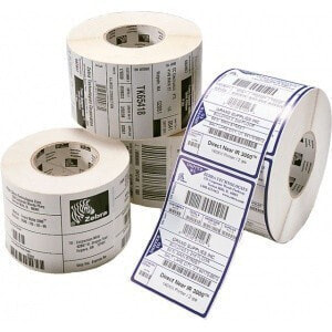 Zebra Z-Ultimate 3000T - Silver - Permanent Adhesive - Polyester - Thermal transfer - Acrylic - Permanent