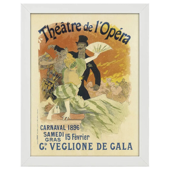 Bilderrahmen Poster Théâtre de l'Opéra