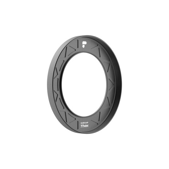 PolarPro BaseCamp 77 mm Thread Plate - Filter holder adapter ring - 7.7 cm - Black - Aluminium