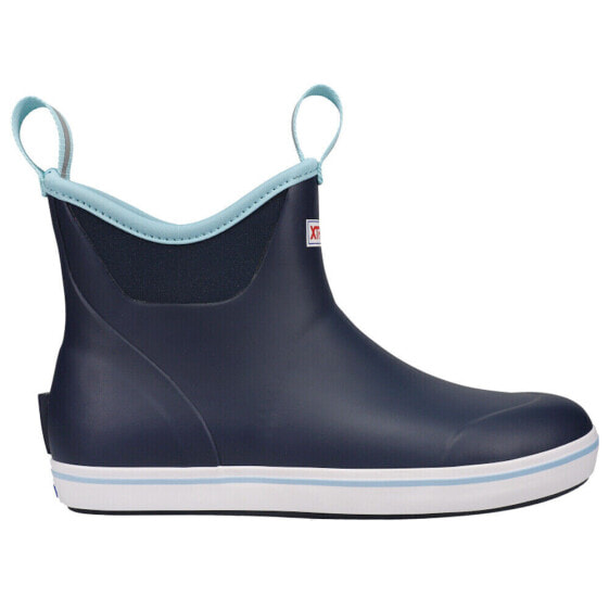 Xtratuf Ankle Deck 6 Inch Pull On Womens Blue Casual Boots XWAB-201