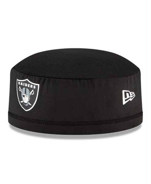 Men's Black Las Vegas Raiders NFL Training Skully Cap