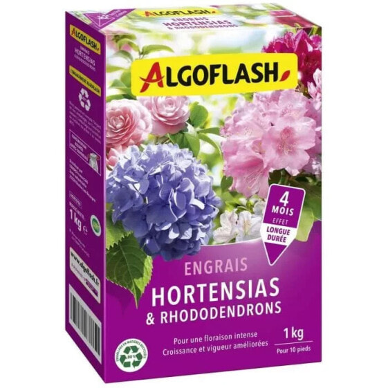 Удобрение ALGOFLASH NATURASOL Hortensias und Rhododendren Dünger - 1 kg