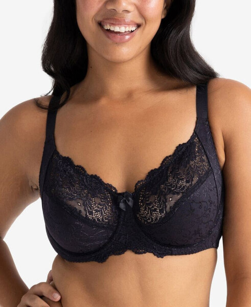 Women's Philippa All Lace Full Figure Non Padded Demi Bra, D15006A