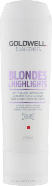 Anti-Gelbstich Conditioner - Goldwell Dualsenses Blondes & Highlights Anti-Yellow Conditioner 200 ml